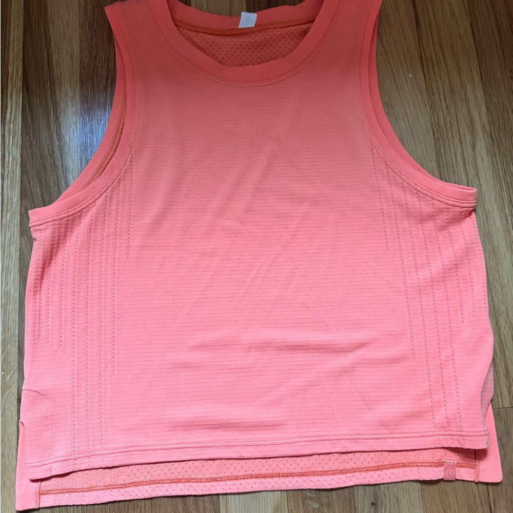 Lululemon Athletica Coral Muscle Tee